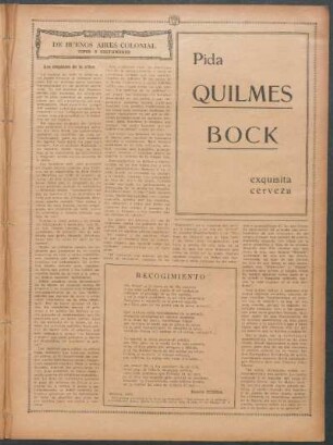 De Buenos Aires colonial : Tipos y costumbres