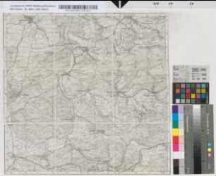 [Topographische Karte 1 : 25.000 (Meßtischblätter): Nördliche Rheinprovinz und südliches Westfalen]. [2730], 4718 Goddelsheim 51°12'- 8°40'.