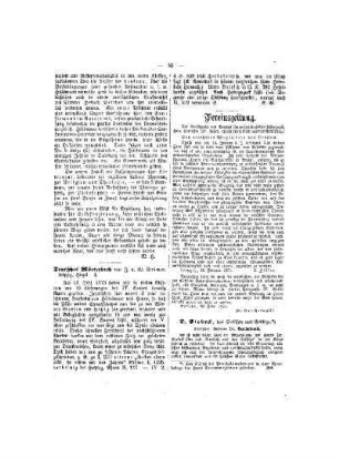Vereinszeitung