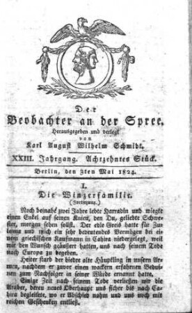 18. Stueck, 3. Mai 1824