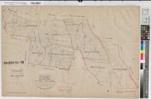 Neuenkirchen (Neuenkirchen), Rheine l.d.Ems (Rheine), Zusammenlegung Catenhorn, Urkarte I Rheine l.d.Ems Flur 9