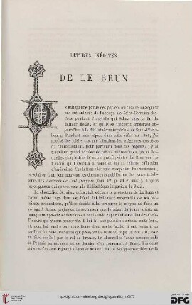 14: Lettres inédites de Le Brun