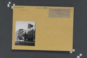Straßenansichten. Berlin, Mitte, Spittelmarkt/Leipziger Straße