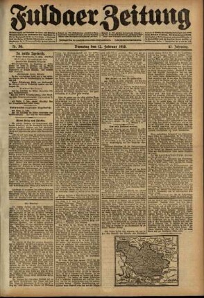 Ausgabe vom Dienstag, den 12. Februar 1918.