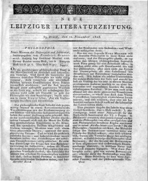 1803-11-14 : 59. Stück