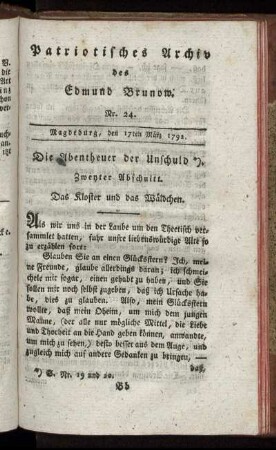 Nr. 24. Magdeburg, den 17ten März 1792
