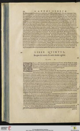Liber qvintvs; In quo de ventis & aeris motu agitur