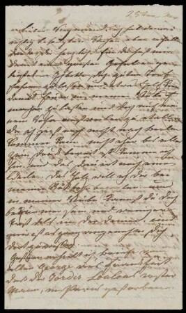 Brief von Bettina von Arnim an Siegmund von Arnim