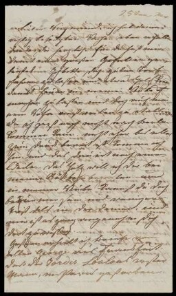 Brief von Bettina von Arnim an Siegmund von Arnim