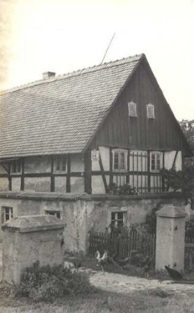 Bauernhof in Weißig : Burski statok we Wysokej