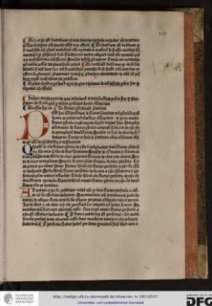 Incipit tertia pars in qua determinatur de ecclesiastica potestate secundum quod comparatur ad statum quem per talem potentiam homo consequitur.