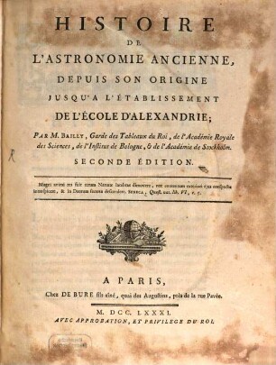 Histoire de l'astronomie ancienne