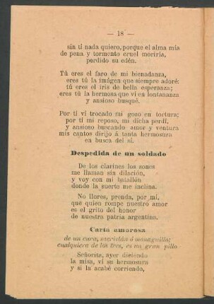 Carta amorosa
