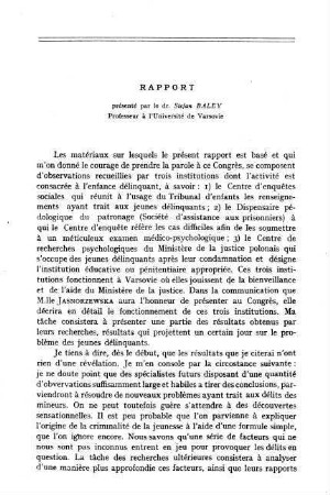 5-24, Rapport