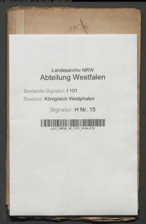 Aufhebung der Zünfte und Liquidation des Zunftvermögens