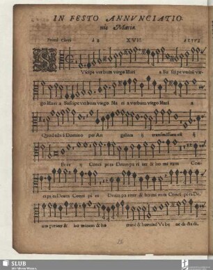 XVII. Suscipe verbum