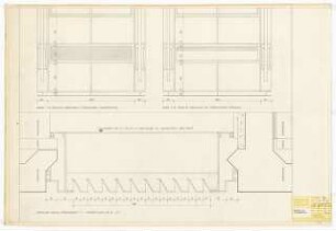 Hochschulbibliothek, Karlsruhe Neubau: Fenster im UG, 1:10, 1:1