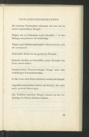 Peinliche Entdeckungen