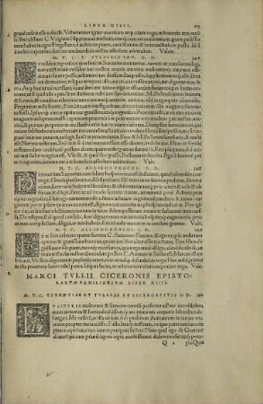 Marci Tvllii Ciceronis Epistolarvm Familiarivm Liber XIIII.