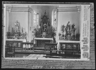 Bad Salzschlirf. Kapelle im St. Bonifatiushaus