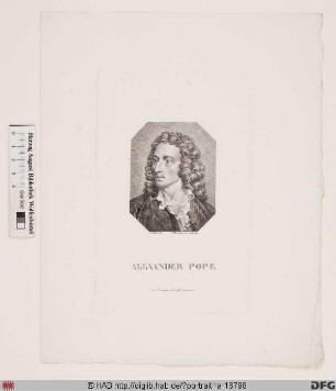 Bildnis Alexander Pope
