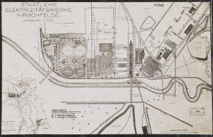 Lageplan W. II mit Hochbunker