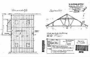 Kornwestheim Pbf: Verwaltungsgebäude Rbf - Einbau eines Sozialraumes Nebengeb.