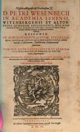 Responsorum iuris quae vulgo Consilia appellantur