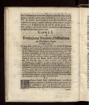 de Evolutione Nominis, Definitione ac Divisione fugae