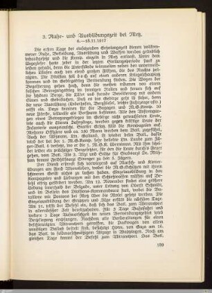 3. Ruhe- und Ausbildungszeit bei Metz