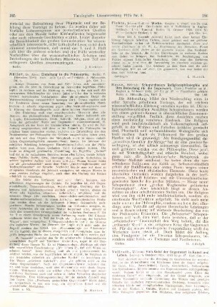 186-187 [Rezension] Vollrath, Wilhelm, Vom Geist der Gegenwart in Kunst und Leben