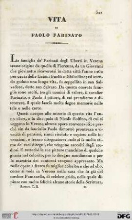Vita di Paolo Farinato
