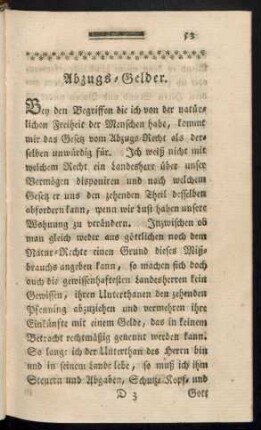 Abzugs-Gelder.