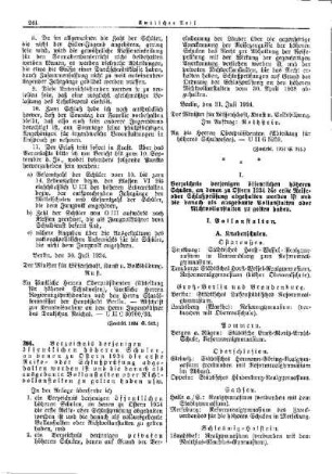 Verzeichnis derjenigen öffentlichen höheren Schulen, an denen zu Ostern 1934 die erste Reife- oder Schlußprüfung abgehalten worden ist und die danach als ausgebaute Vollanstalten oder Nichtvollanstalten zu gelten haben usw. : [Amtlicher Teil]