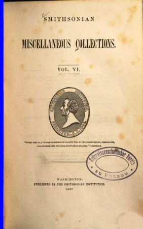 Smithsonian miscellaneous collections
