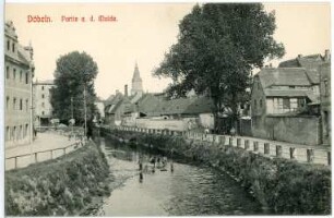Döbeln. Partie an der Mulde