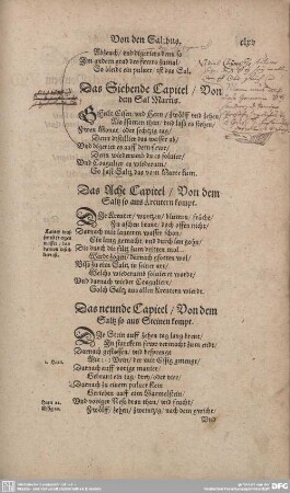 Das Siebende Capitel/Von dem Sal Martis.