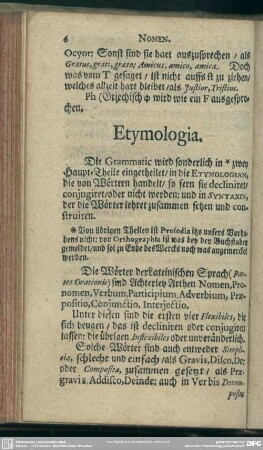Etymologia