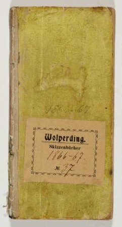 Skizzenbuch 1866-67
