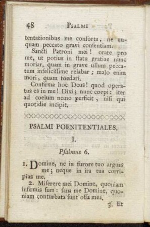 Psalmi Poenitentiales.