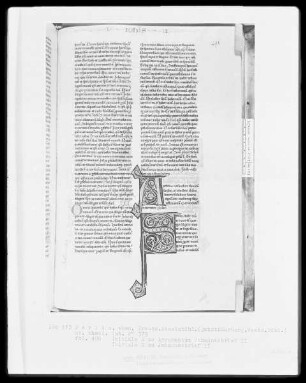 Heisterbacher Bibel — Initialen A und S, Folio 499recto