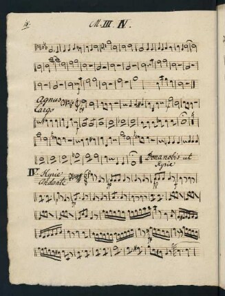 18-23, Missa IV.