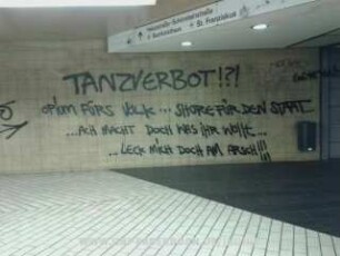 TANZ | TANZVERBOT!?! oPiUm FÜRS VOLK SHORE FÜR DEN STAAT... ...ACH MACHT DOCH WAS iHR Wollt... ...LECK MiCH DOCH AM ARSCH!!!