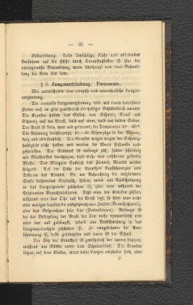 § 9. Lungenentzündung. Pneumonie.