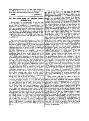 Aus der guten alten Zeit unseres höheren Schulwesens