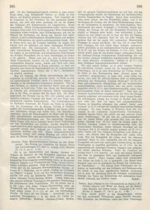285-286 [Rezension] Corssen, Peter, Monarchianische Prologe zu den vier Evangelien