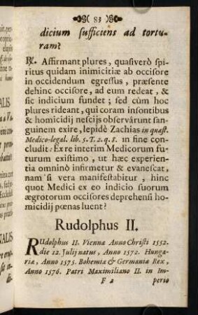 83-91, Rudolphus II.