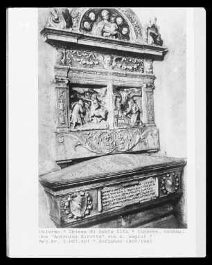 Grabmal des Antonius Scirotta
