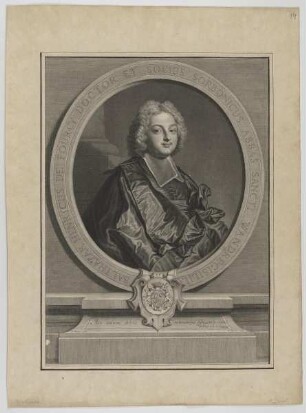 Bildnis des Balthazar Henricus de Fourcy
