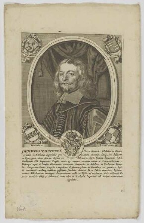 Bildnis des Philippus Valentinus Voit a Rieneck